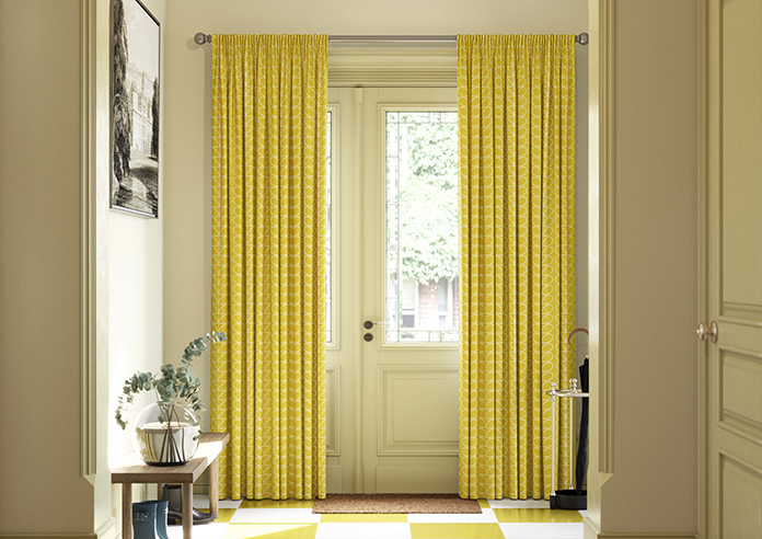 Orla Kiely Linear Stem, Sunflower - Made to Measure Curtains - Image 3